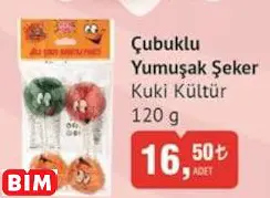 KUKİ KÜLTÜR ÇUBUKLU YUMUŞAK ŞEKER